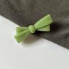 Candy Color Sweet Bow Hairpin Elegant Bangs Broken Hairpin Hairpin Girls' Heart Side Clip Novos acessórios para cabelo