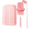 Plumero Electrostático Giratorio 360° Desechable para el Hogar, para Absorber Polvo y Cabello, Adecuado como Repuesto para Swiffer