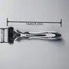 Lâmina de Barbear Manual de Seis Camadas para Homens Venda Quente Transfronteiriça Lâmina de Aço Inoxidável Lâminas Substituíveis Lâmina Depilatória