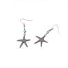 Aretes de Atrapasueños Geométricos Turquesa Étnico con Borla de Plumas Aretes Bohemios de Búho con Bronce Tallado