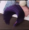 16cm de Alto Gama Flecos de Borla Puramente Hechos a Mano Accesorios para Joyería DIY Nudo Chino Cinta de Seda Artificial Círculo Borla Venta al Por Mayor