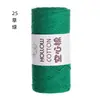 Fio de Algodão Oco 2mm DIY Bolsa de Crochê Bolsa Tecida à Mão Chapéu Fio de Pérola de Fio Redondo Lã