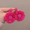 Vacaciones en la Costa ~ Viento de Vacaciones Primavera y Verano Pendientes de Girasol para Mujer 2025 Nuevas Joyas para Orejas Fotográficas