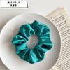 Anillo para el cabello de intestino grueso francés Ins Simple Satén Retro Anillo de intestino de cerdo Bm Intestino gordo Cuerda para el cabello Femenino Púrpura Diadema Estilo Coreano