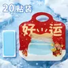 Parches Refrigerantes para Verano, Parches de Hielo para Entrenamiento Militar de Estudiantes, Parches Refrigerantes para Teléfono Móvil, Parches Refrigerantes de Disipación de Calor, Stock Listo del Fabricante al por Mayor