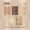 Pegatinas de Pared Transfronterizas Pegatinas de Material Decorativo Creativas DIY Hecho a Mano Fondo Collage Cuaderno de Mano Paquete de Pegatinas para Paisajismo