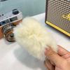 Outono e Inverno novo clipe grampo de cabelo peludo Coreia do Sul Super fada coelho de pelúcia pelo grande fofo veludo huhuhui tchau BB clipe lateral