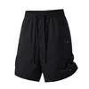 Verão 2026 Novos Shorts de Linho de Liocel Masculino Largos Modernos Versáteis Casuais Calças de Cinco Pontos Calças de Praia Algodão