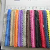 Tejido Rayado Ultra Suave de Cristal, Felpa Corta Ultra Suave de Espuma Prensada, Tejido de Terciopelo de Cristal de Espuma Prensada para Ropa de Otoño e Invierno, Juguetes y Zapatos