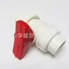 Válvula de Bola de Doble Rosca UPVC de 1 pulgada DN25pvc-u Válvula de Bola con Unión para Suministro de Agua 32upvc Válvula de Bola de Doble Rosca