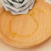 Nuevo Producto Cadena de Pie Aleación de Cobre Decoración de Pie Clásica Versátil Imitación de Saute Vietnamita Cadena Dorada para Pie Cadena de Pie de Verano Nicho Lujo Ligero