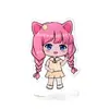 Portafigura Acrílico Personalizado con Estrellas de Anime Cartoon Bidimensionales, con Múltiples Ranuras para Tarjetas, Adorno de Escritorio Regalo