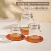 Frasco de Manteca para Cocina Casera, Vidrio Resistente a Altas Temperaturas, Se Puede Guardar en el Refrigerador, Recipiente Sellado para Aceite con Tapa, Frasco de Grasa Animal de Grado Alimenticio