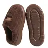 Zapatillas de Algodón para Hombre, Estilo Nuevo Invierno 2026, Antideslizantes, Cálidas, Sencillas, para Uso en Interiores en Casa, Suela Gruesa, Forradas de Felpa, Zapatos de Algodón para el Hogar