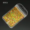 Lentejuelas para uñas tamaño mixto lentejuelas hexagonales láser glitter hexagonal colorido para uñas bolsa 10g transfronterizo