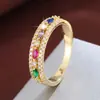 Anillo de gota de agua de lujo ligero transfronterizo con pavé de diamante y circonita cúbica micro-engastada estilo Ins versátil para el día a día anillo para el dedo índice