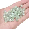Cuentas acrílicas de ojo de gato jelly con galvanizado UV de 8-10 mm para pulsera y collar de joyería hechos a mano DIY
