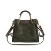 Bolsa Cubo de Terciopelo Vintage para Viajero Dropshipping Nuevo Estilo Otoño e Invierno 2025 Bolso Tote de Alta Gama Venta al por Mayor