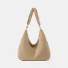 Bolso Tote Simple de Nuevo Estilo Transfronterizo, Mochila Artística para Salidas, Bolso Cruzado de Hombro de Gran Capacidad Casual para Viajes Diarios para Mujeres
