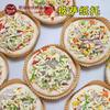 Soporte de papel para pizza desechable de 6 pulgadas 7 pulgadas 8 pulgadas soporte de papel para pan recubierto resistente a altas temperaturas bolsa para piña soporte de papel para hot dog