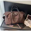 Bolsa Grande de Ombro para Viagem Feminina 2025 Nova Bolsa Casual de Negócios para Viagem de Curta Distância Bolsa de Ombro