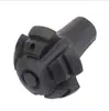 Capa de ponta antiderrapante para bastão de trekking acessório universal capa protetora capa de base redonda luva de borracha resistente ao desgaste capa de pé suporte para bastão neve lama