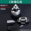 Máquina de grabado neumática máquina de grabado micro-incrustación máquina de reborde de rodillo de doble cabezal oro, plata y cobre grabado de patrones de joyería herramientas de oro