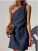 2026 Novo Comércio Exterior Transfronteiriço WISH Moda Feminina Elegante Vestido Off-Shoulder de Caimento Justo, Vestido de Verão de Alta Qualidade para Mulheres, Estilo Europeu e Americano