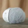 Diretamente do Fabricante, Fio de Lã Mista Longo Peludo para Chapéus, Cachecóis e Roupas Kits de Material para Tricô à Mão