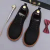 Zapatos de Hombre Otoño Invierno 2026 Nuevos Zapatos Casuales de Cuero de Vaca Casual de Caña Baja Cuero Genuino Estilo Retro Británico Ropa de Trabajo Botas Martin