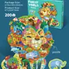 Rompecabezas Planos Transfronterizos para Niños Regalos del Día del Niño para Jardín de Infancia Niños y Niñas Juguetes Educativos Venta al por Mayor