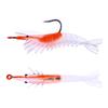 HENGJIA henjia nuevo paquete plomo camarón cebo Luya 6cm3g camarón cebo blando camarón suave venta al por mayor lubina cebo falso