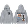 Sudadera con Gráfico de Portada de Álbum de Rapper Baby Gang Tour 2025 Yo