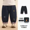 Ropa Infantil Panda Kaka Jeans para Niños Pantalones para Niños Pantalones para Niñas Ropa de Otoño para Niños Bebé Pantalones Largos de Otoño