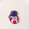Parche de astronauta al por mayor dibujos animados linda niña accesorios de ropa pin personalizado insignia acrílica nuevo broche
