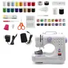 Máquina de Coser Overlock Doméstica Eléctrica Multifuncional Totalmente Automática de Escritorio Overlock Manual Pequeña 505A