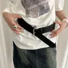 Cinturón de Cuero Estilo Retro Sexy para Mujer, Estilo Coreano Simple y Versátil con Jeans, Aspecto Adelgazante de Cintura, Cinturón Personalizado Estilo Urbano