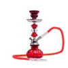 Fabricante de Novos Produtos Transfronteiriços Set Completo para Fumar Narguilé Árabe Tubo Duplo Tubo Quádruplo Exportação Pistola de Fumar Haste Tubo de Vidro Pote