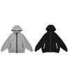 Moletom com Capuz e Zíper para Meninos Jaqueta 2026 Primavera e Outono Nova Jaqueta Cardigan Infantil para Crianças Maiores Roupa de Outono Top