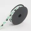 Fita de impressão de fita de cor 9mm flor desenho animado fita de linha DIY acessórios de cabelo 10 jardas/Rolo