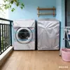 Taobao atacado uma geração de tambor impermeável protetor solar tampa máquina de lavar roupa prata espessa conjunto Oxford tecido