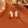 Brincos Populares Maillard Ancora Vermelhos Contrastantes, Estilo Clássico de Hong Kong, Brincos de Moda Exquisitos, Acessórios de Outono e Inverno