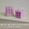 Vela Cubo Mágico Lembrança Presente Vela Artesanal Criativa Nicho Fragrância de Alta Qualidade Enfeites Velas Aromáticas Transfronteiriças