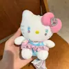 Super Lindo Colgante de Peluche Genuino de Kt Cat Llavero de Muñeca Hello Kitty Colgante para Delantal DIY