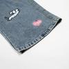 Moda Otoño 2025 Tendencia Estilo Callejero Pantalones Casuales de Algodón Compuesto para Mujer Corte Recto Cintura Media Suministro Directo 04