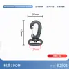 Hebilla de gancho de plástico giratoria multifuncional hebilla de gancho para exteriores hebilla de langosta engrosada bolso de mano con accesorios DIY mochila hebilla para perro