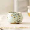 Fabricante Shishi Ruyi Panda Taza de Té Pequeña Taza de Maestro de Cerámica Taza de Té Personal Juego de Té Kung Fu Taza Luohan