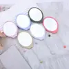 Espelho Redondo Pequeno Criativo DIY com Contas, Espelho Portátil Colorido de Alta Definição, Espelho de Mão para Maquiagem para Mulheres, Venda por Atacado do Fabricante em Estoque
