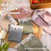Estilo Japonés Fresco Ropa Interior Femenina Letras con Ribete de Encaje Transpirable y Cómoda Moda Rayas Bragas de Cintura Media para Niñas