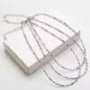 Collar de cuentas de arroz pequeño de venta caliente transfronterizo apilable accesorios de joyería DIY estilo étnico personalizado estilo bohemio cristal